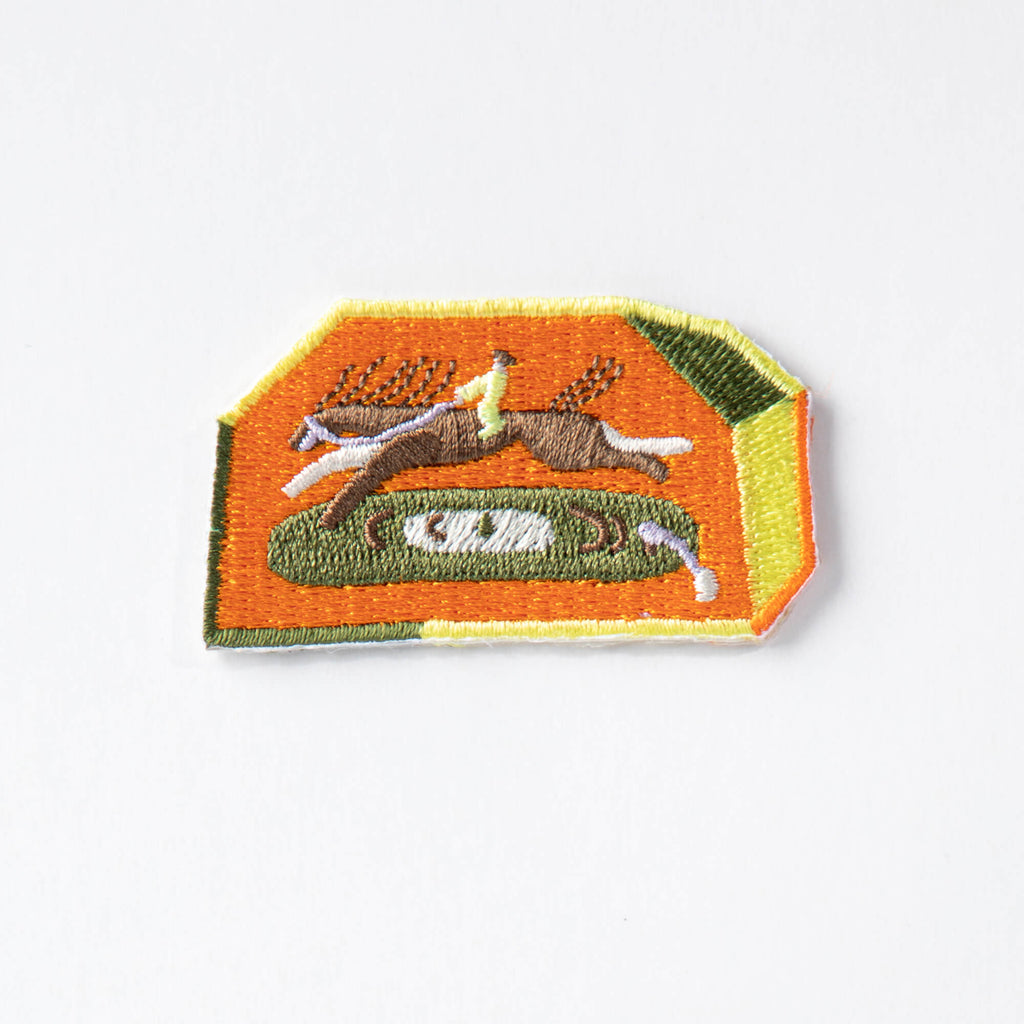 embroidery iron on badge kaliz lee broadcast drive