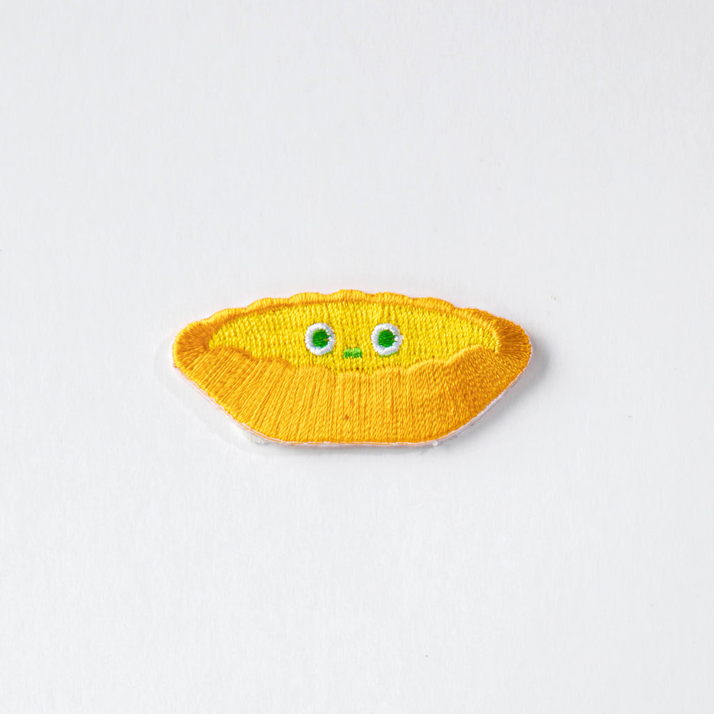 embroidery iron on badge sunny wong egg tart