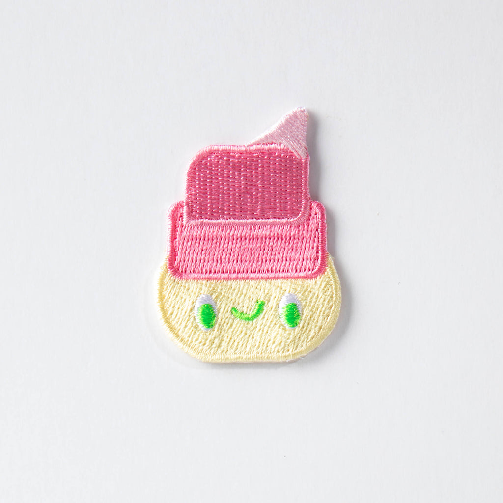 embroidery iron on badge sunny wong iced gem biscuits