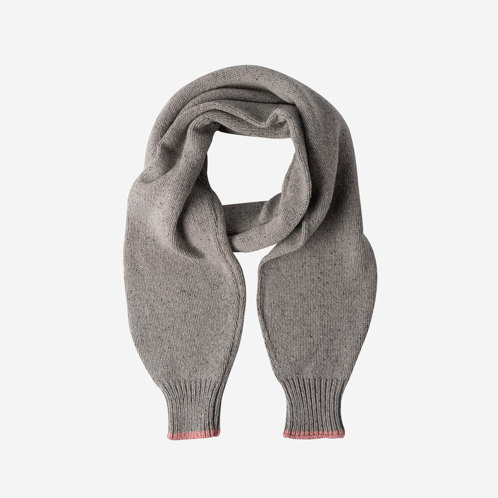 recycled cotton scarf flannel grey Ê≥ïËò≠Áµ®ÁÅ∞